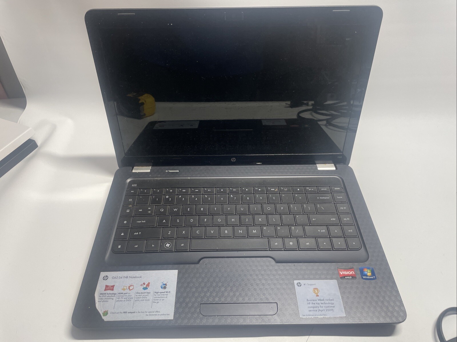 Hp G62-341 Nr Notebook Not Tested