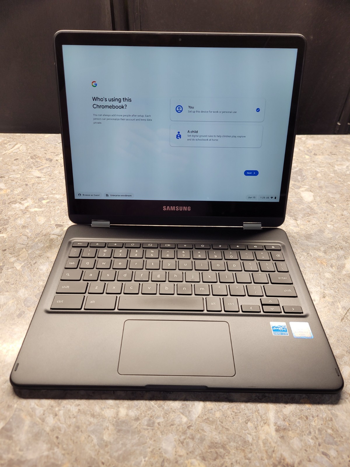 Samsung Chromebook Pro XE510C25 12.3″ M3-6Y30 0.9GHz 4GB 32GB Touch