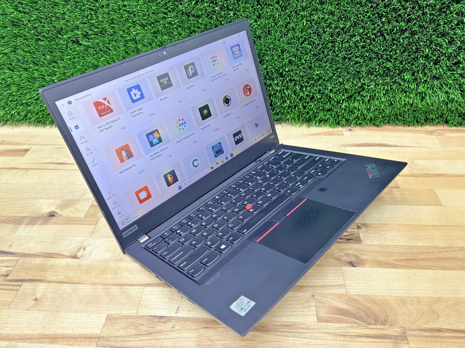 Lenovo ThinkPad P14s G. 1 Intel i7-10th Gen 1.80GHz 16GB RAM 256GB SSD W 11 Pro*