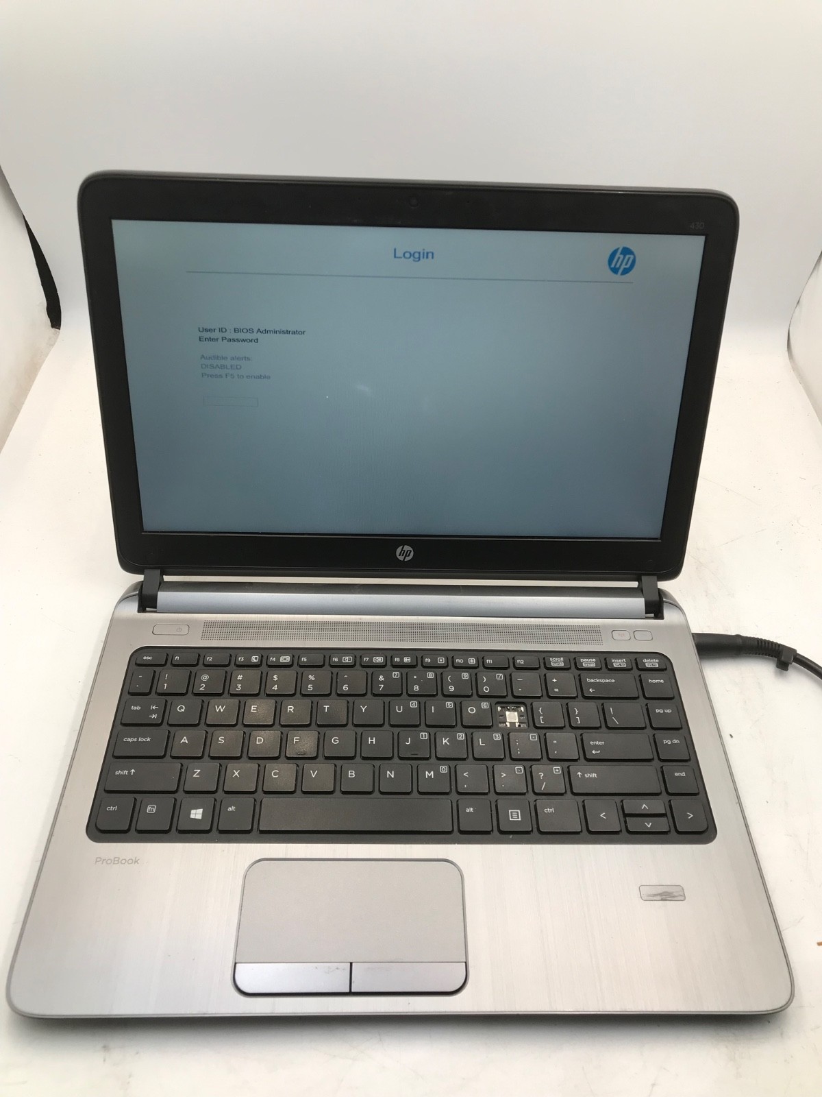 HP ProBook 430 G2 Intel i5-4300U 13″ – BIOS LOCK/Missing Parts -MZ