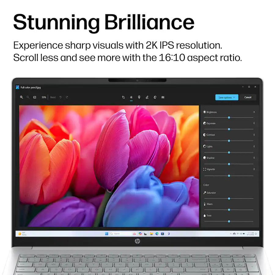 New HP OmniBook 3 16″ 2K WUXGA Touch AMD Ryzen 5 40 16GB RAM 256GB SSD Cam W11H
