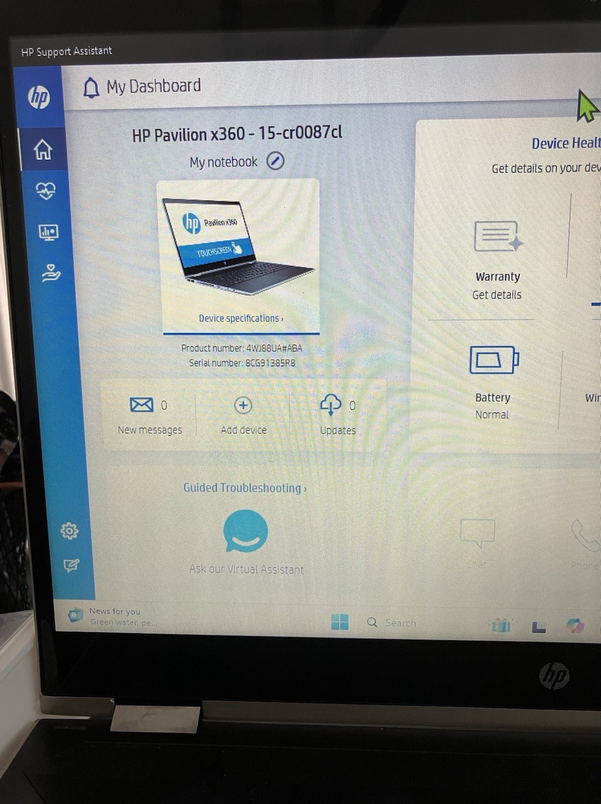 HP Pavilion x360 2-in-1 Laptop | Intel i5 | 1.5TB Dual Drives (SSD+HDD) | 8GB +
