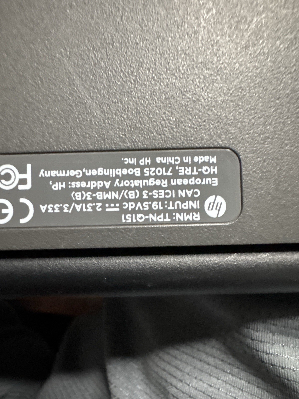 HP Chromebook TPN-Q151 Intel Celeron N3060 1.60GHz 4GB RAM – Reset W/ Charger