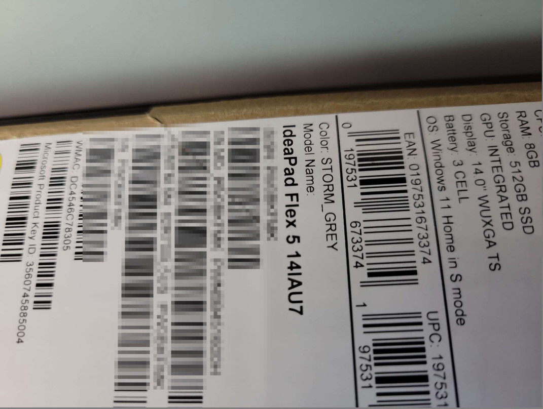 Lenovo Flex 5i 2-in-1 14″ FHD Touch Laptop i5-1235U 8GB RAM 512GB SSD Win11 Grey