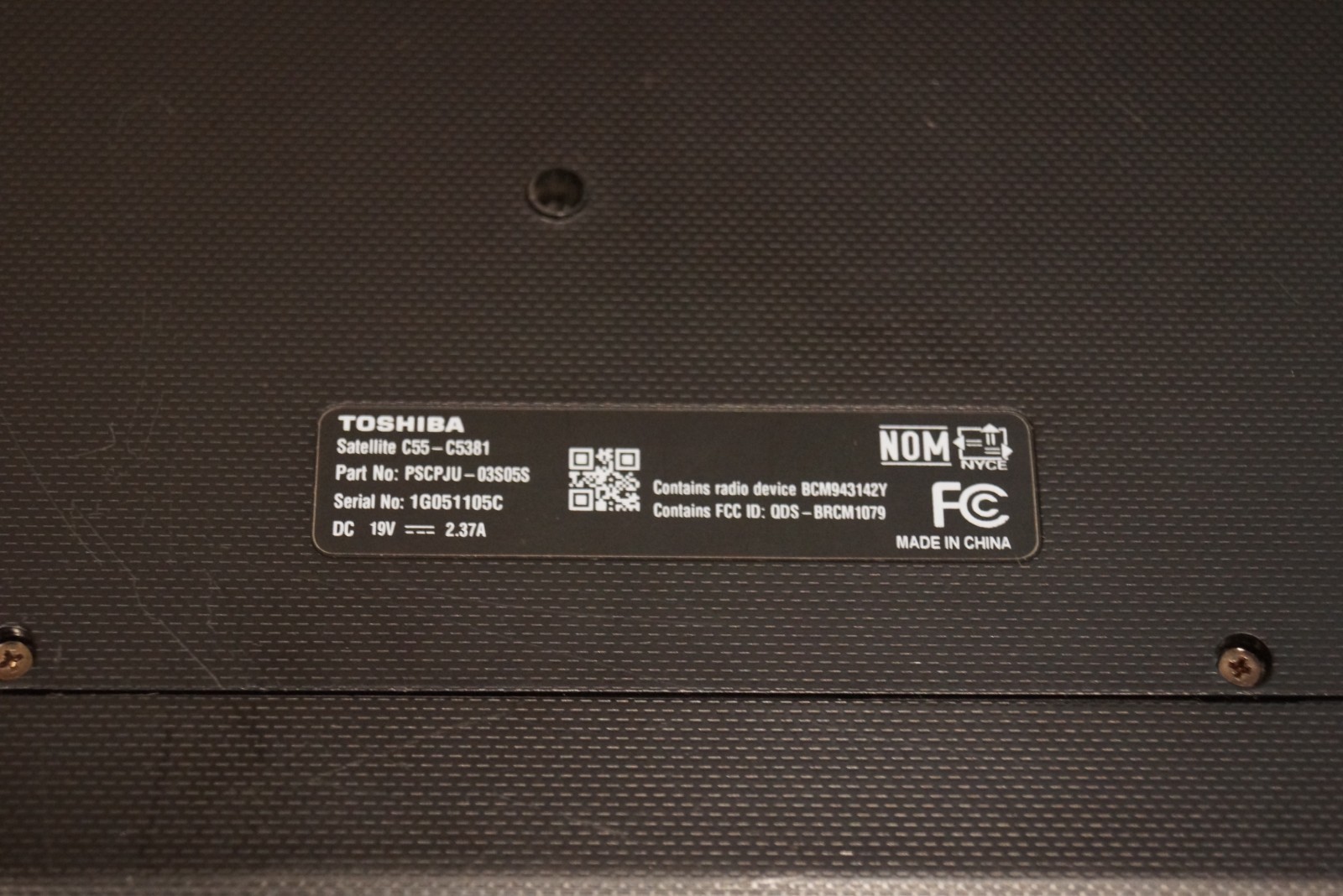 Active 24H2 WIN11 Pro Toshiba C55-C5381 Gen5 i7@2.40GHz,8GB RAM 480GB SSD