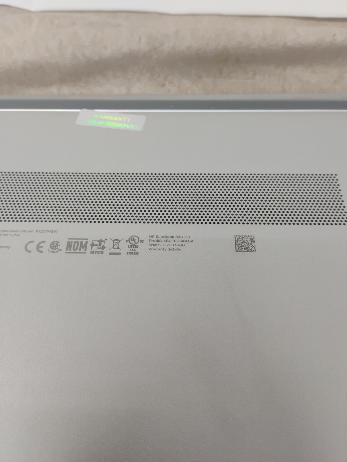 EliteBook 840 G8, i7-11th Gen, 8gb Ram, 512gb SSD, Win 11