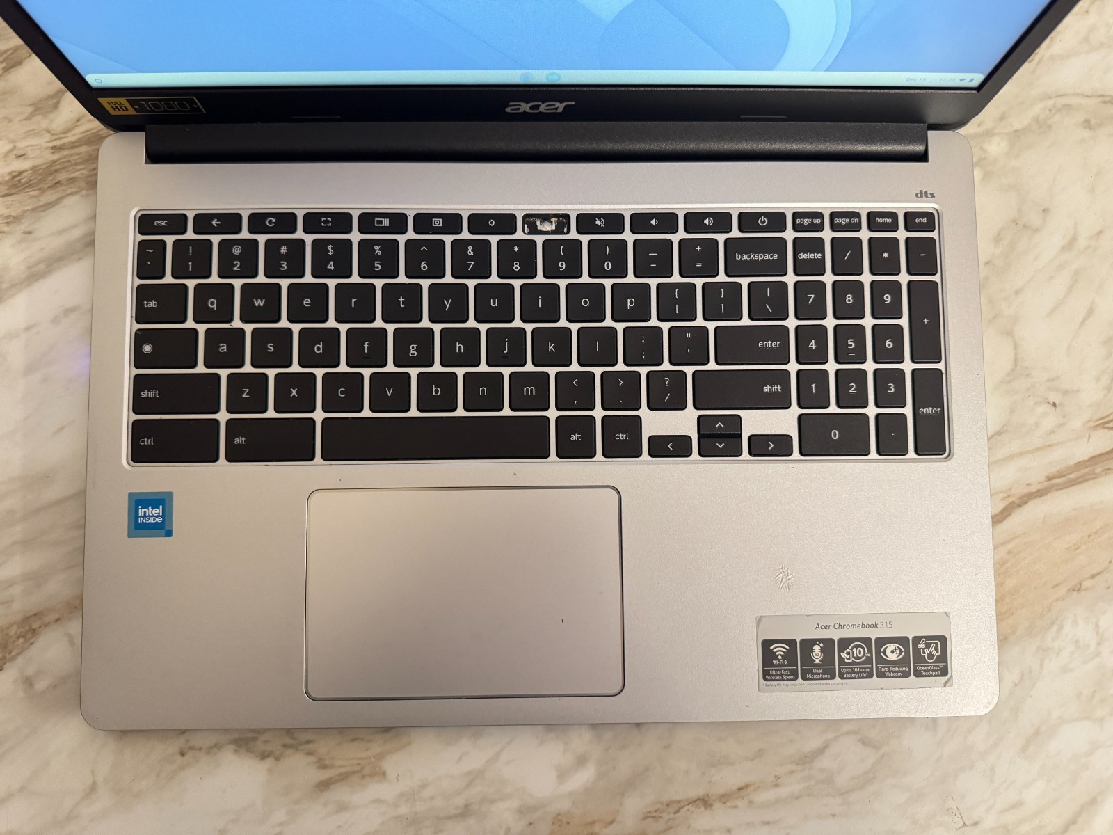 Acer Chromebook 315 15.6″ FHD Celeron N4500 4GB 64GB Chrome OS