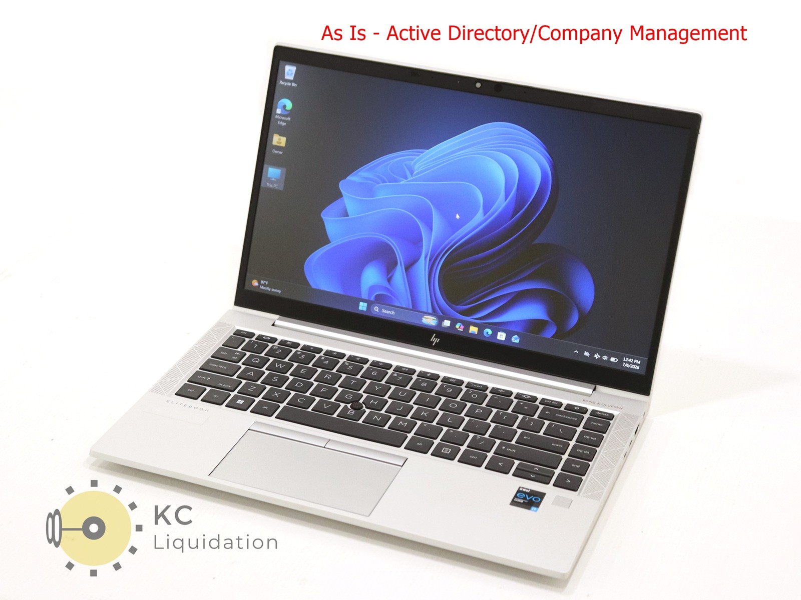 HP EliteBook 840 G8 14″ 17-1165G7 16GB 512GB NVMe Win 11 Pro (Silver) – Read