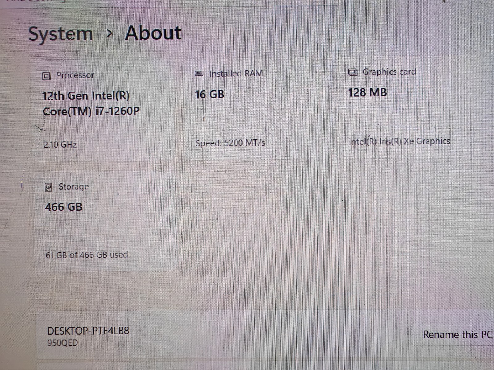 SAMSUNG GALAXY BOOK2 PRO 360 i7-1260P 16GB RAM For Parts