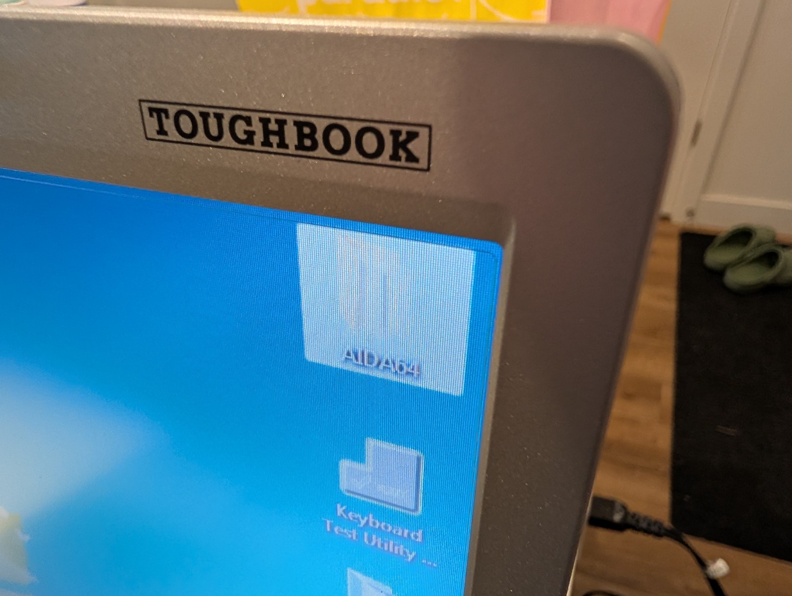 Ultra-rugged laptop Panasonic CF-74. Like A New. HDD and Battery Report On…