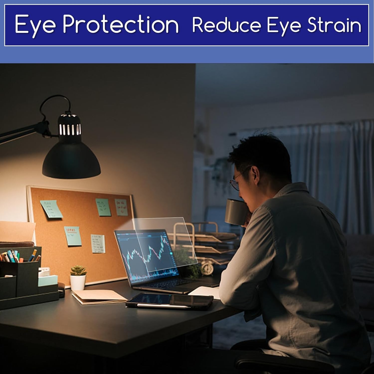 2 Pack Block Blue Light Screen Protector for 2026 New ASUS ProArt PZ14 Laptop
