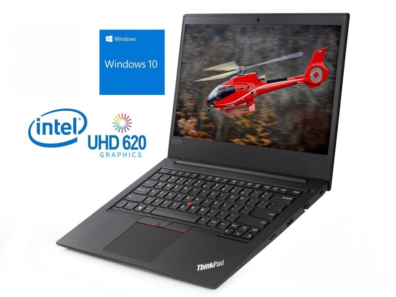 14″ Lenovo ThinkPad Laptop PC: Intel i5 Quad Core! 16GB RAM! 512GB SSD! FHD RES!