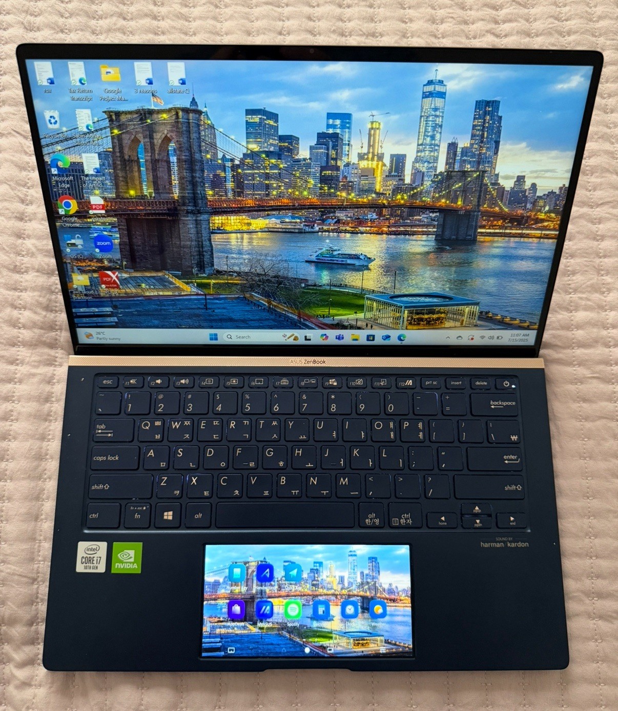 ASUS ZenBook 14 UX434FLCi7-10510U MX250 16GB 1TB M.2 SSDScreen pad (2 Colors)