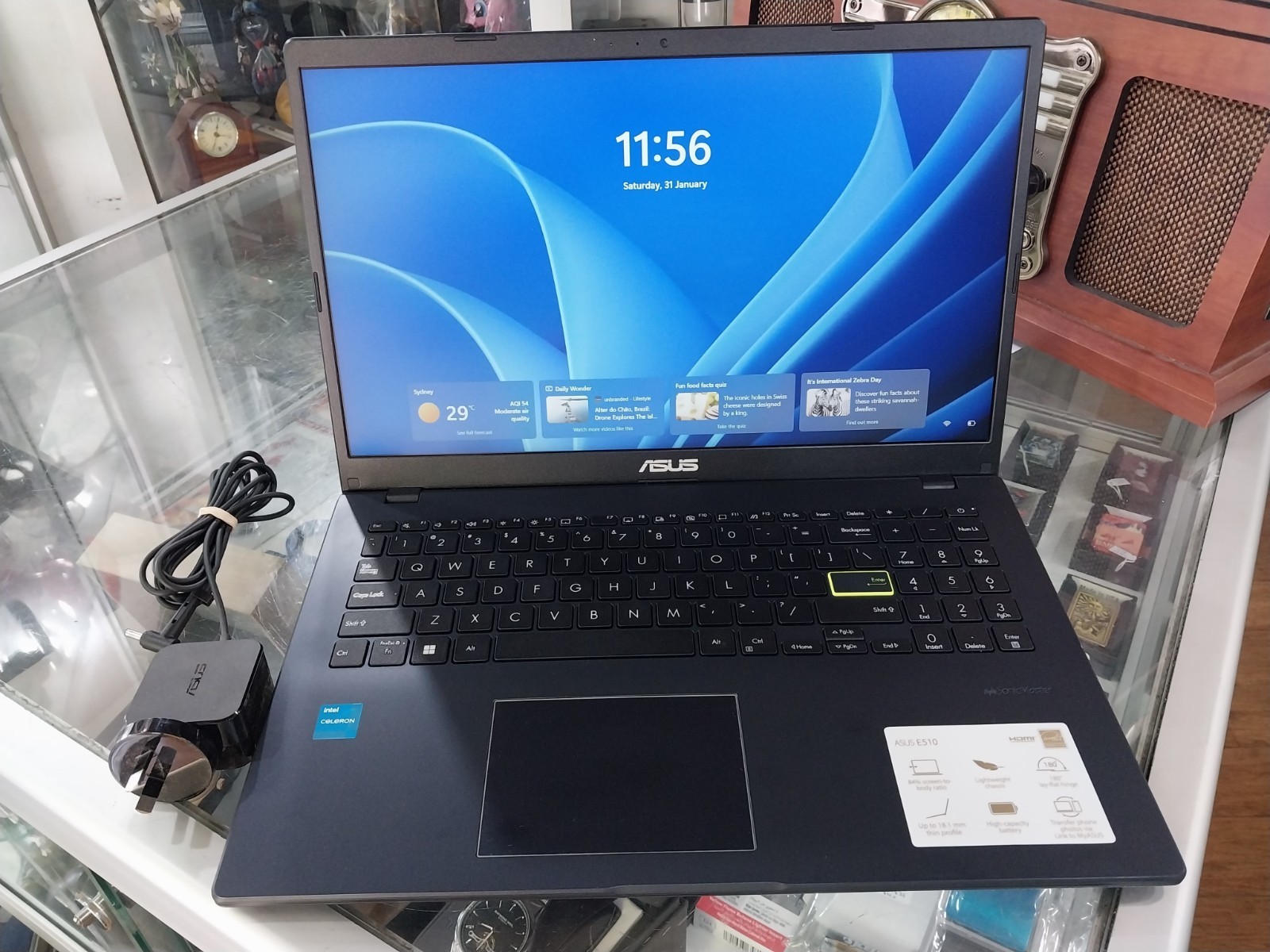 ASUS VIVOBOOK GO 15 E510K WINDOWS 11 HOME IN S MODE 128GB SSD 4GB RAM / 15.6″