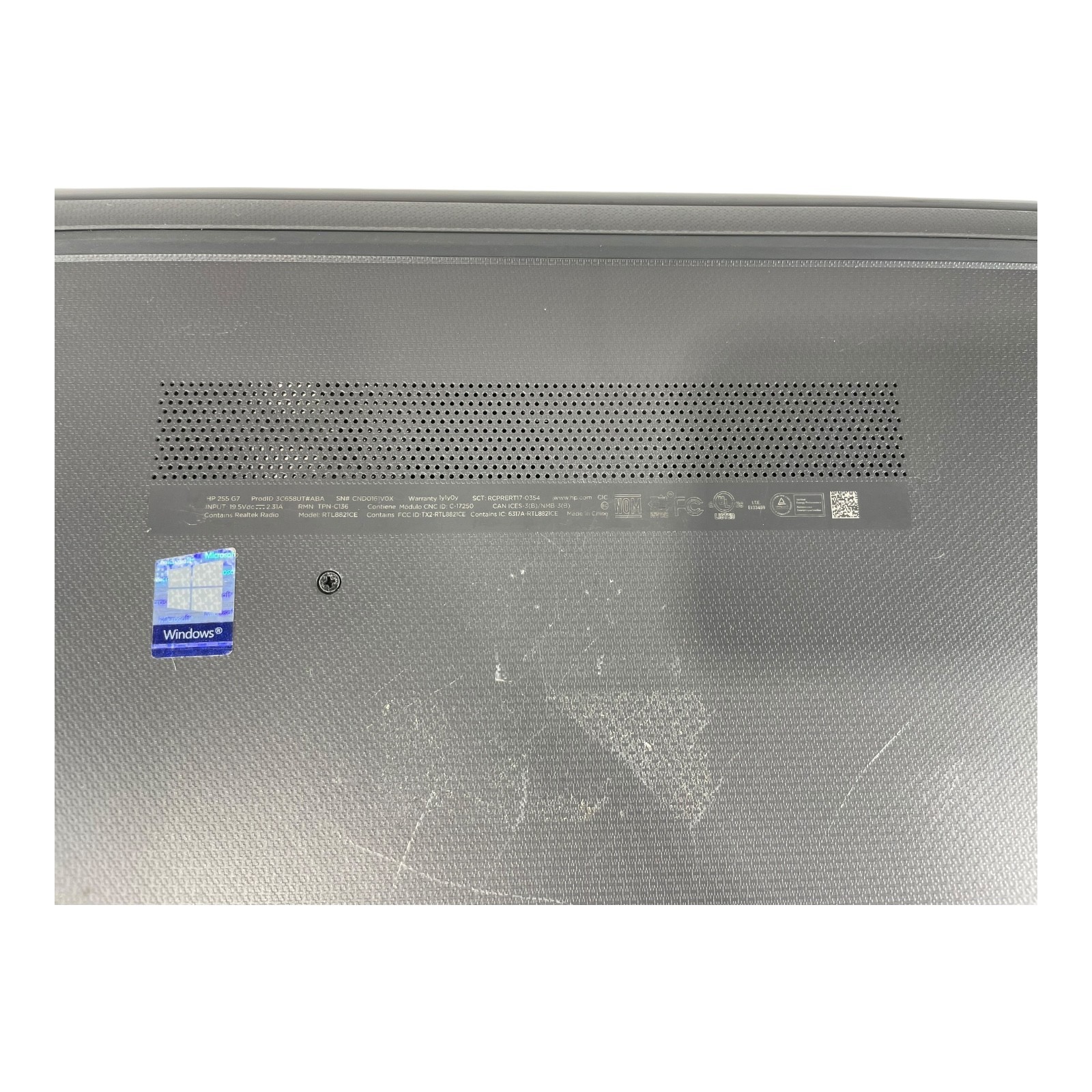 HP 255 G7 AMD A6-9225 RADEON R4 8 GB 256 WIN 10