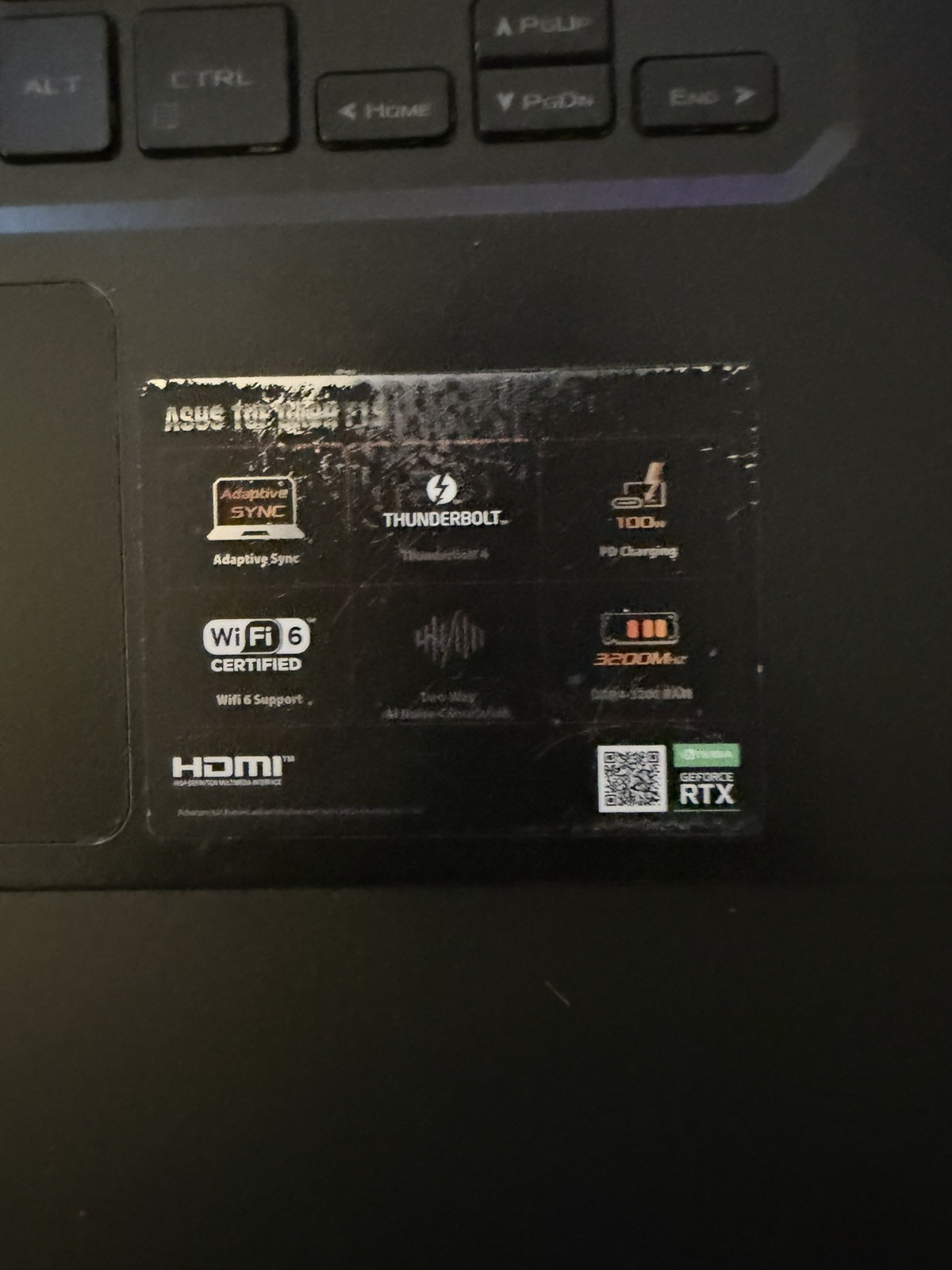 ASUS TUF Dash F15 FX516P 15.6″ FHD 144Hz – RTX 3050, i7-11370H, 512GB SSD, 16GB