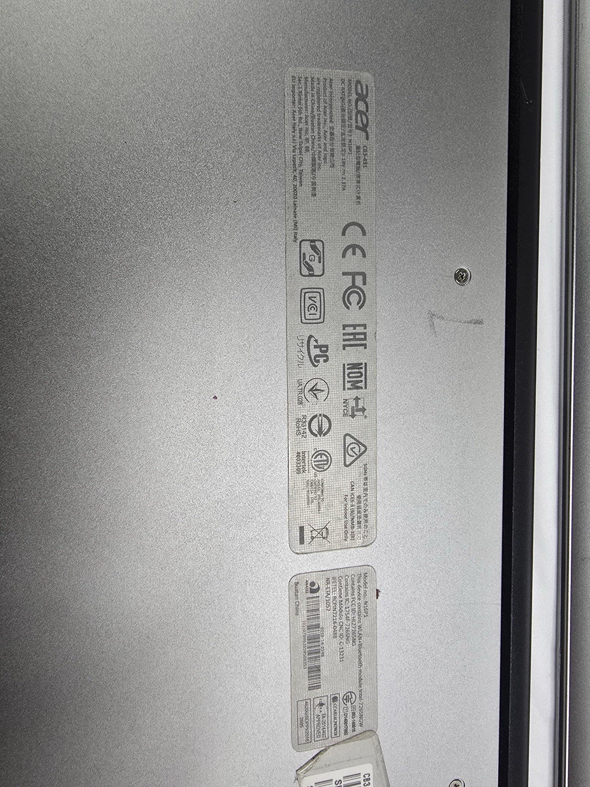 Acer Chromebook 14 CB3-431 – 2 Ct – No Chargers