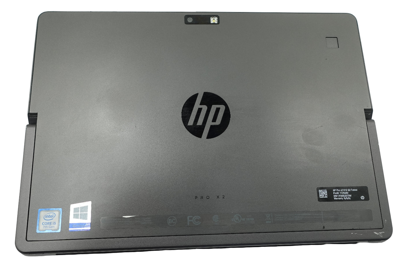 HP Pro X2 612 G2 Tablet Core i5-7Y54 1.20GHz 8GB 128GB SSD