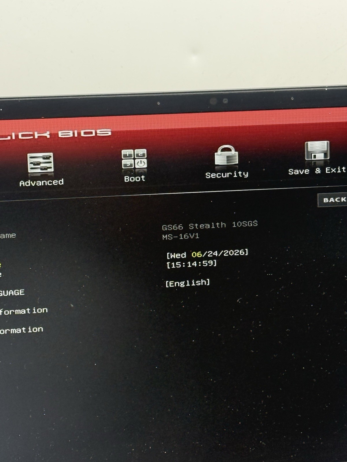 MSI GS66 Stealth 15.6″ FHD i9-10980HK 16GB RAM 2080 Super READ