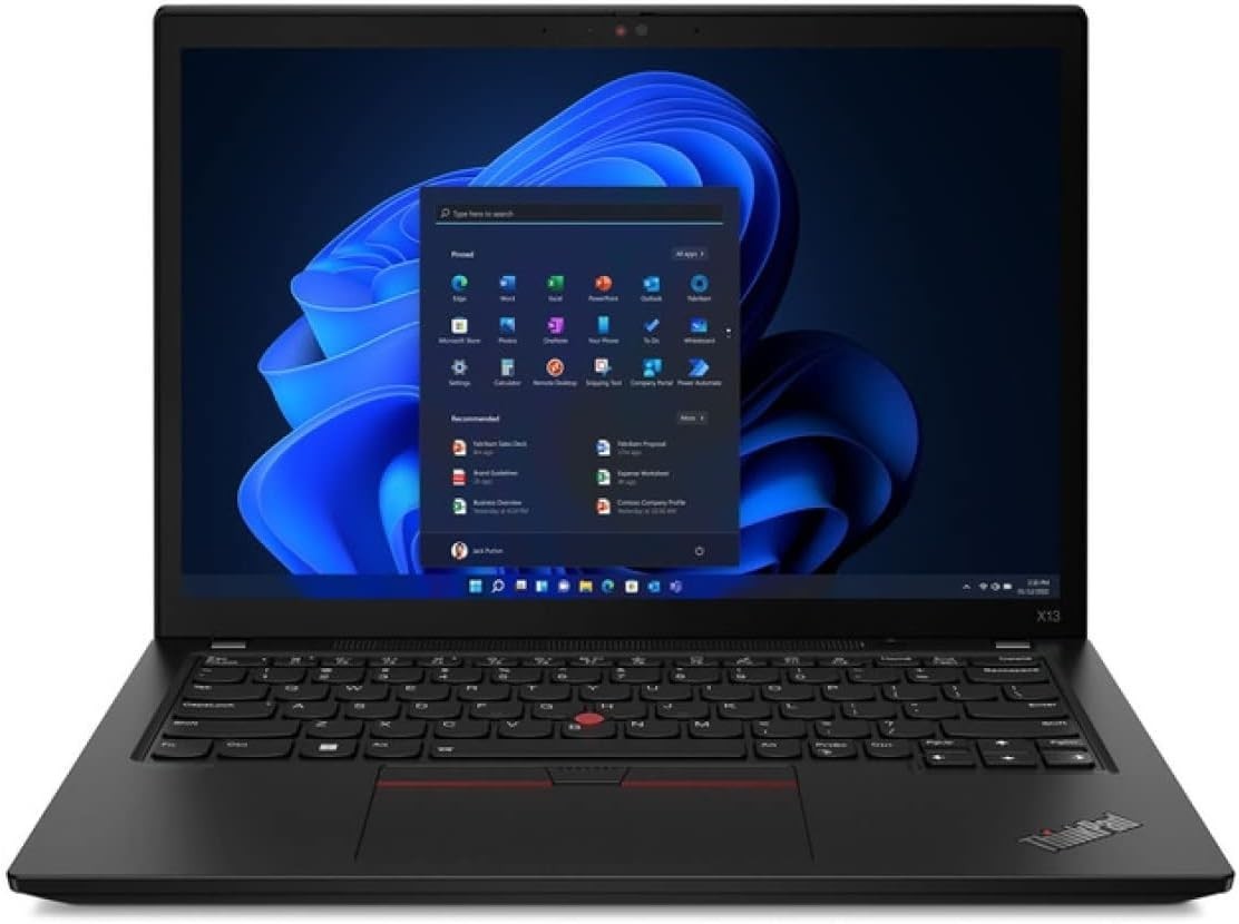 Lenovo ThinkPad X13 Gen 3 (512 GB SSD, 32 GB RAM, i7 12th Gen, Windows 11 Pro)
