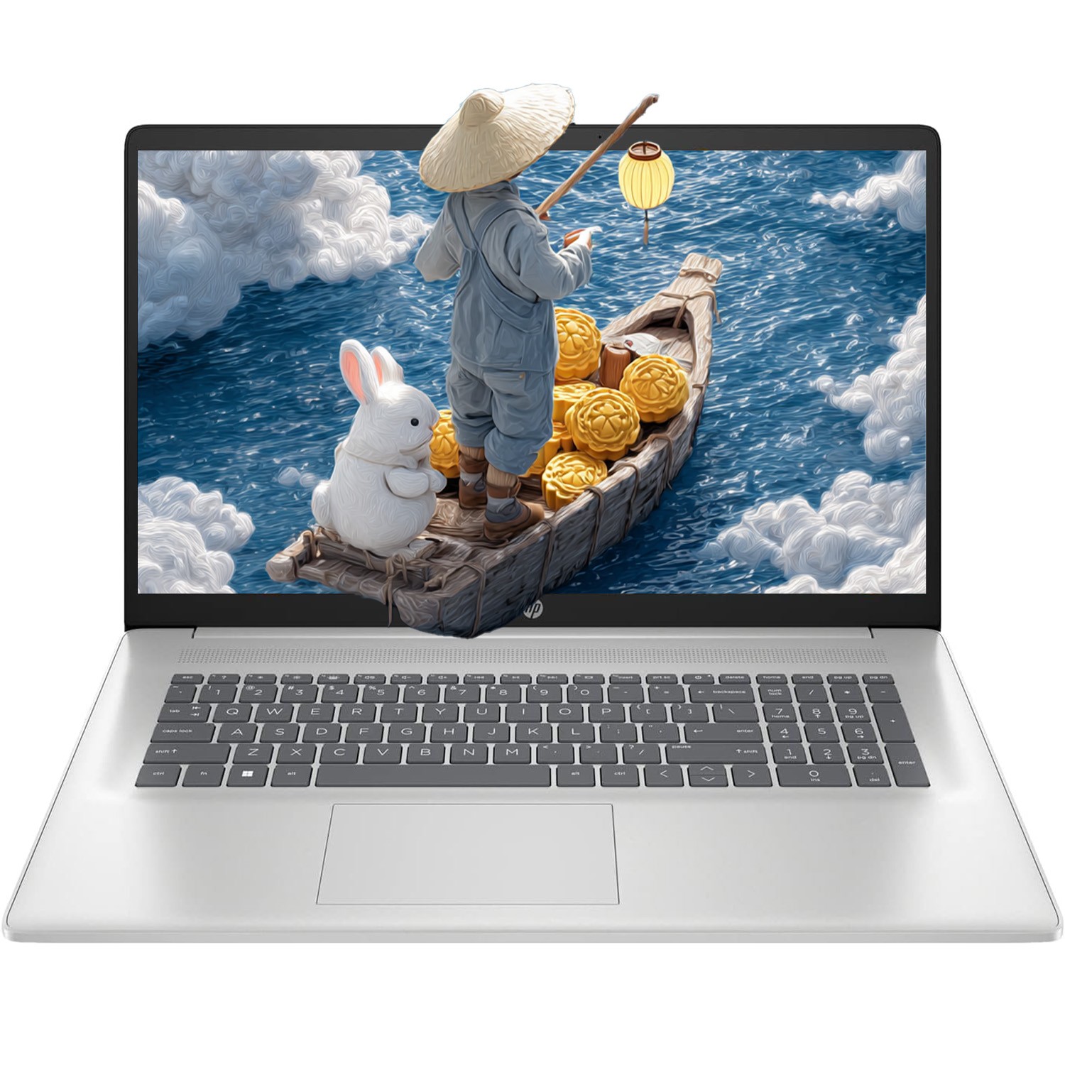 HP Laptop 17.3 in Touch screen 4.5GHz 6 core AMD Ryzen 5 8GB RAM 512GB SSD W11