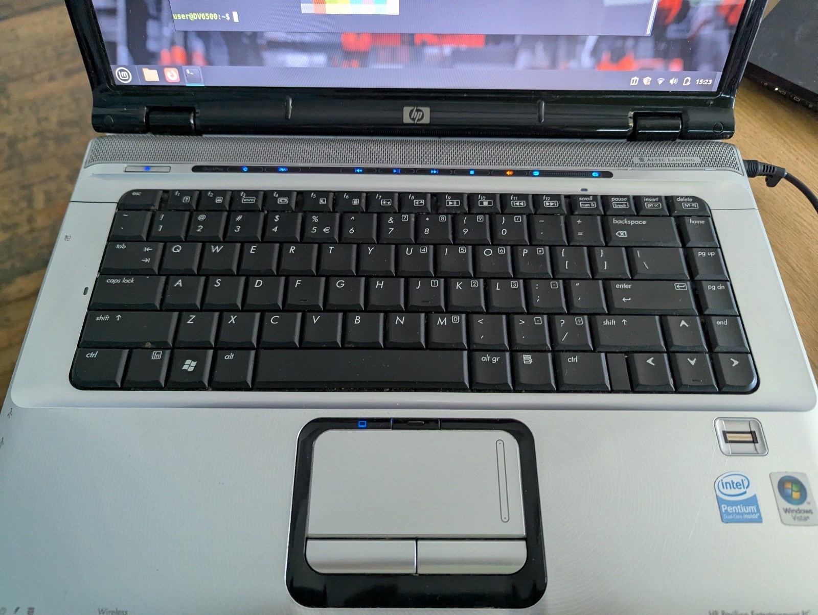 HP Pavilion DV6500 Laptop – Pentium T2310, 60gb HDD, 2gb RAM.