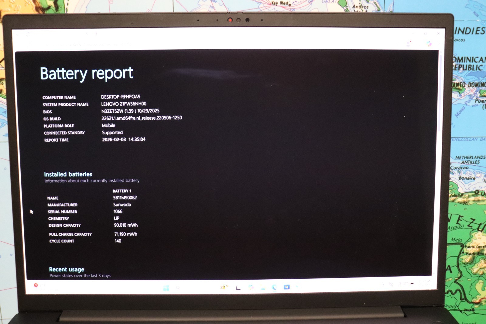 Lenovo Think Pad P1 Gen 6 16 OLED 2.6 GHz i9-13900H 32GB 1TB SSD RTX 2000 Ada