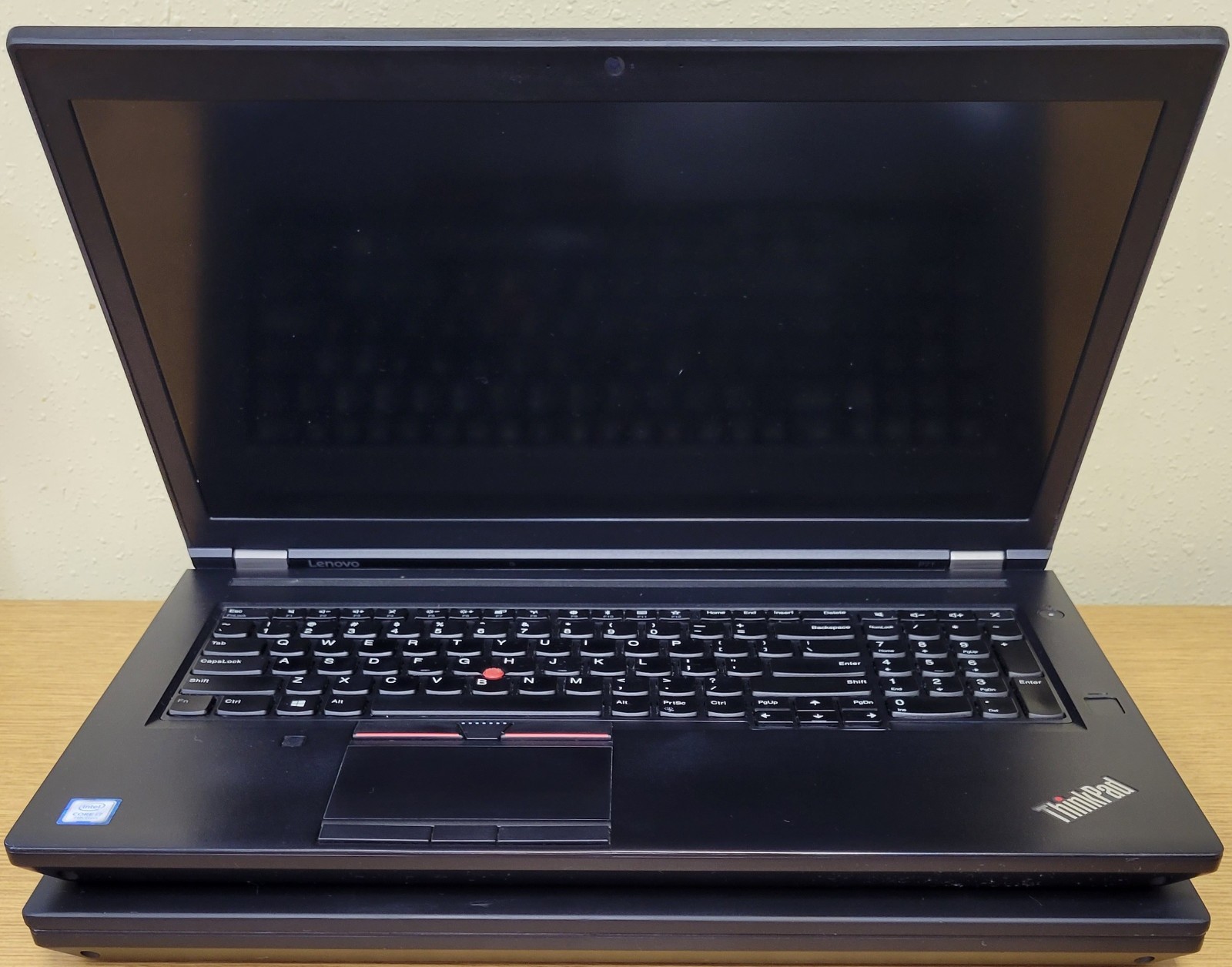 (Lot of 2)Lenovo TPad P71 i7-7th Gen 16GB 2.8/2.90GHz Quad P3000/M620 No OS/SSD