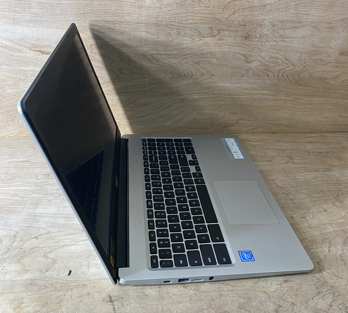 Acer 315 Chromebook 15.6in Intel Celeron N4020@1.1GHz/ 4GB RAM/