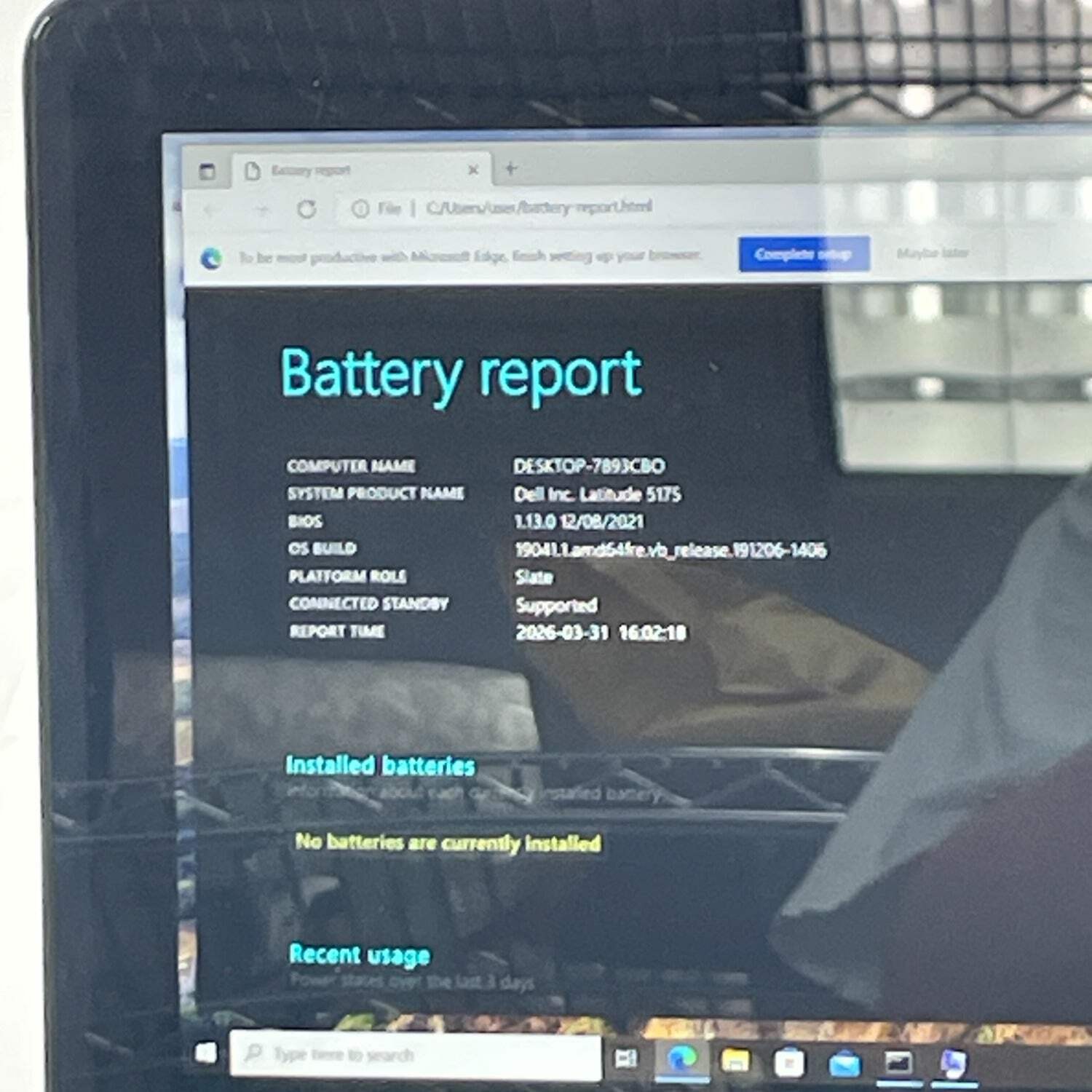 Dell Latitude 5175 11.6″ M3-6Y30 0.90 4GB RAM 128GB SSD