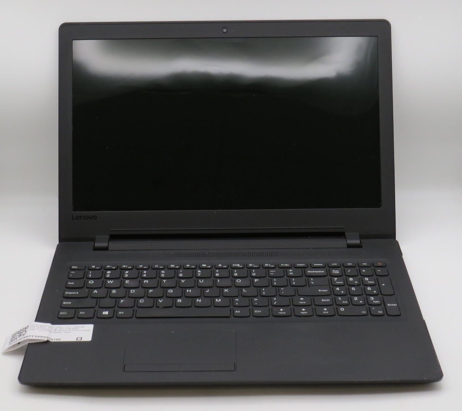 Lenovo Ideapad 110 Pentium 3710 @ 1.6 4GB DDR3 256GB SSD 15″ No OS