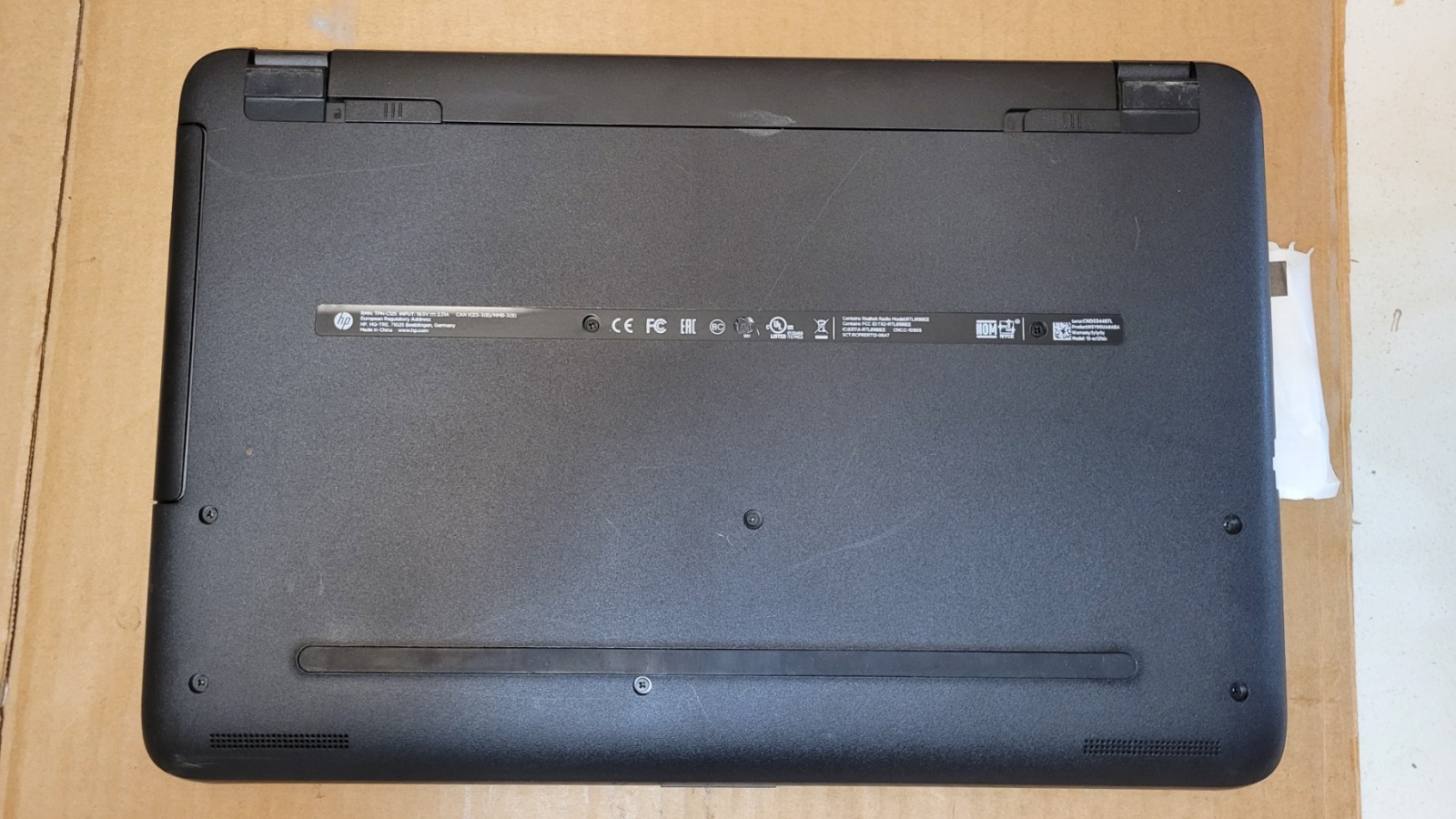 HP 15 AC121DX LAPTOP | INTEL I3 5010U | 6GB RAM | 320GB HDD | Win 10
