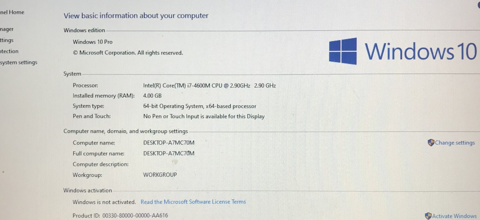LOT-5 DELL LATITUDE E6440 i5/i7 4th GEN 8GB RAM 128GB SATA SSDS W10P *READ