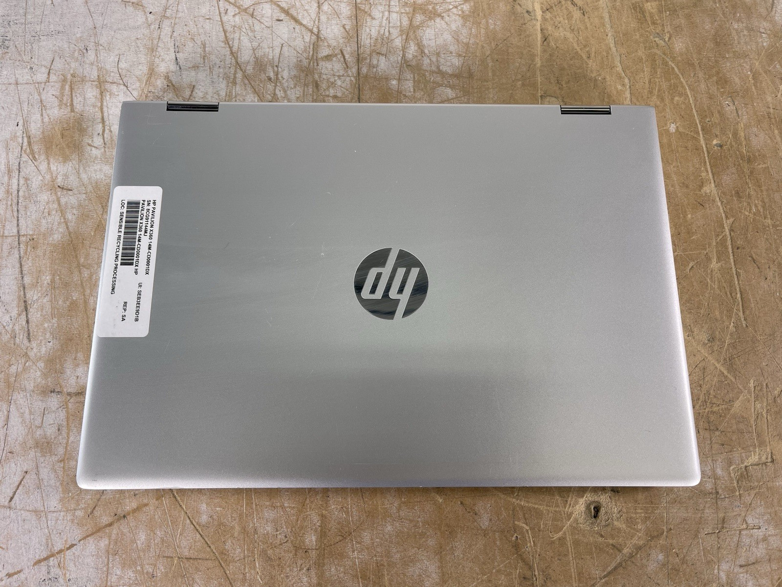 HP PAVILION X360 14M-CD0001DX i3-8130U @ 2.20GHz, 8GB RAM, NO HDD/OS