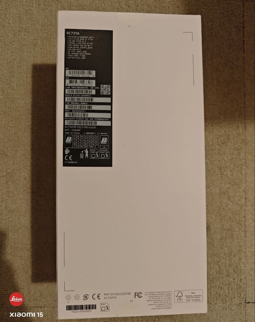 ASUS ROG Xbox Ally 7in FHD 120Hz Ryzen Z2 A 16G/512G RC73YA-Z2A16G512 Unopened