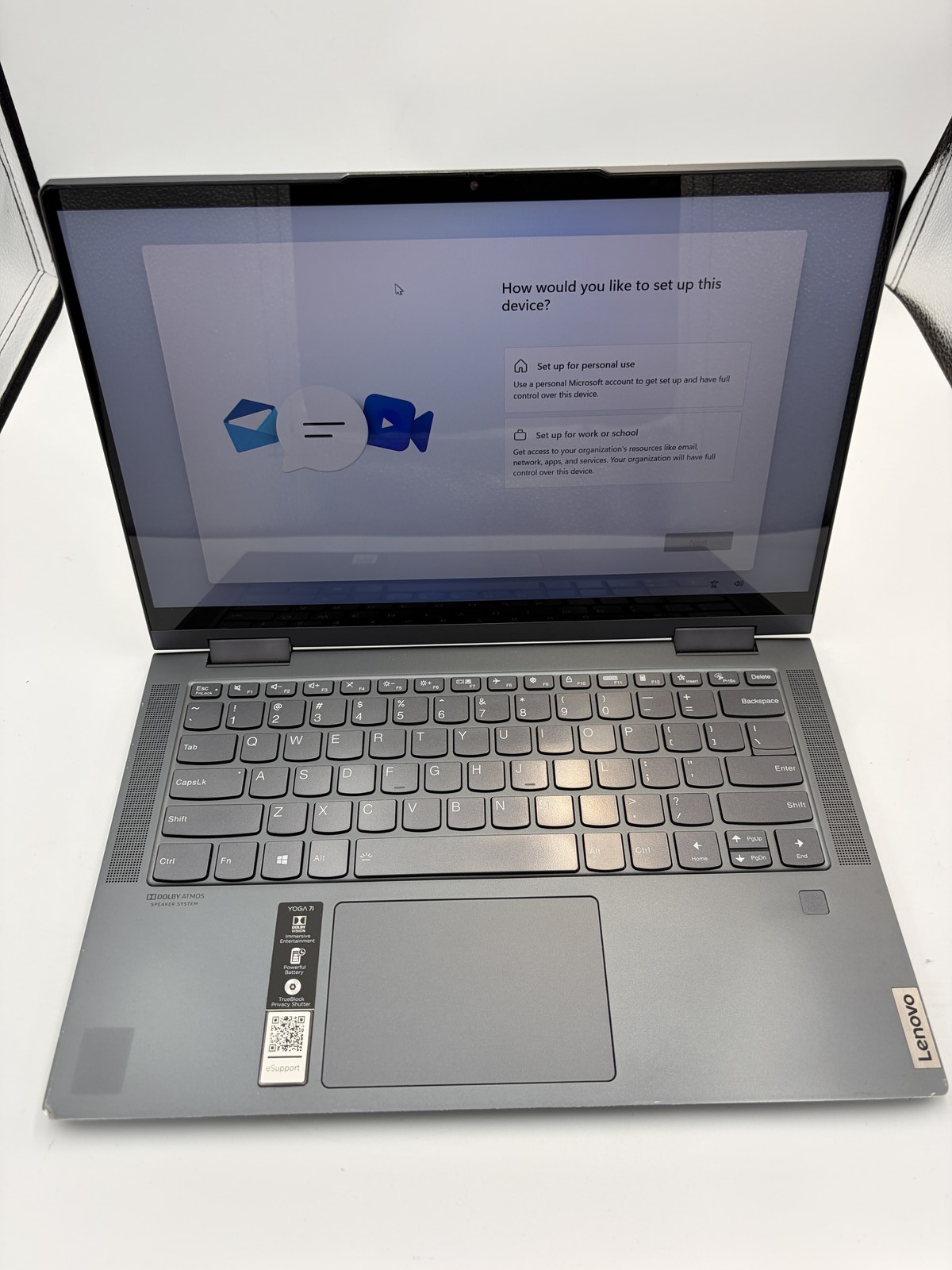 Lenovo Yoga 7 14ITL5 (2020) 11th Gen Intel(R) Core(TM) i7-1165G7 @ 2.80GHz 16GB