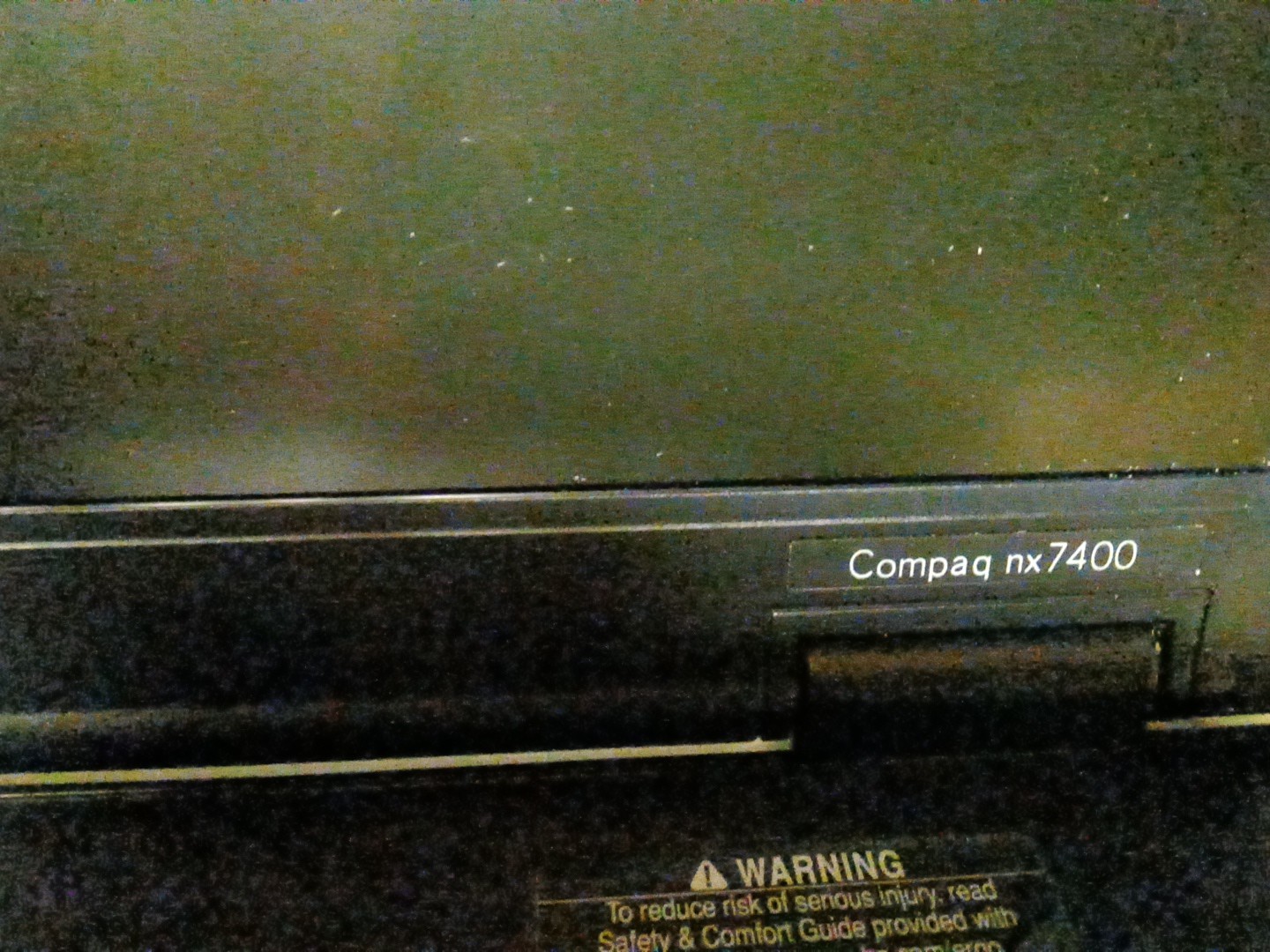 HP Compaq NX 7400 laptop DVD player. Don’t have charger. Being sold as is parts.