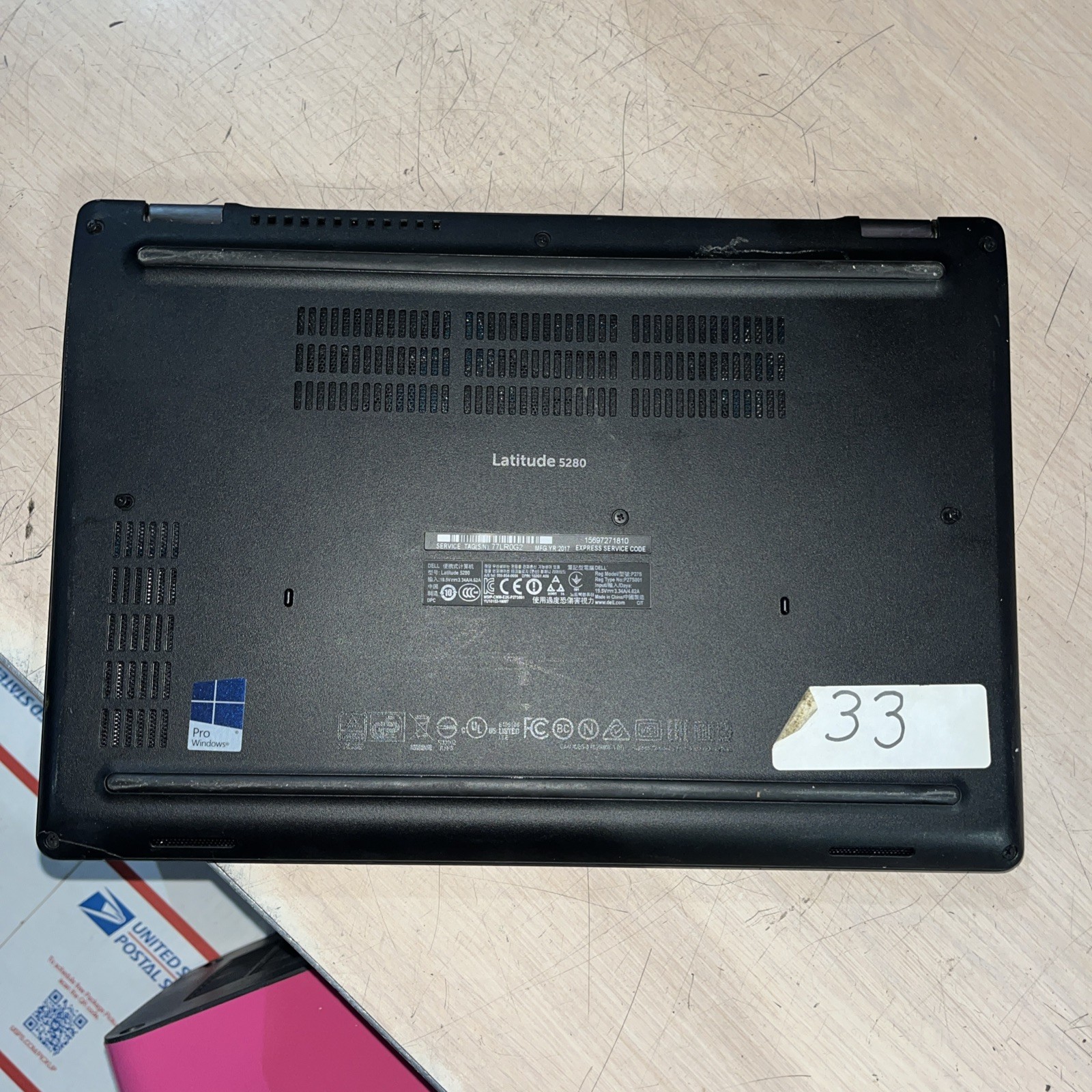 DELL LATITUDE 5280 INTEL CORE I3-7100U 2.40GHZ 8GB RAM NO HD