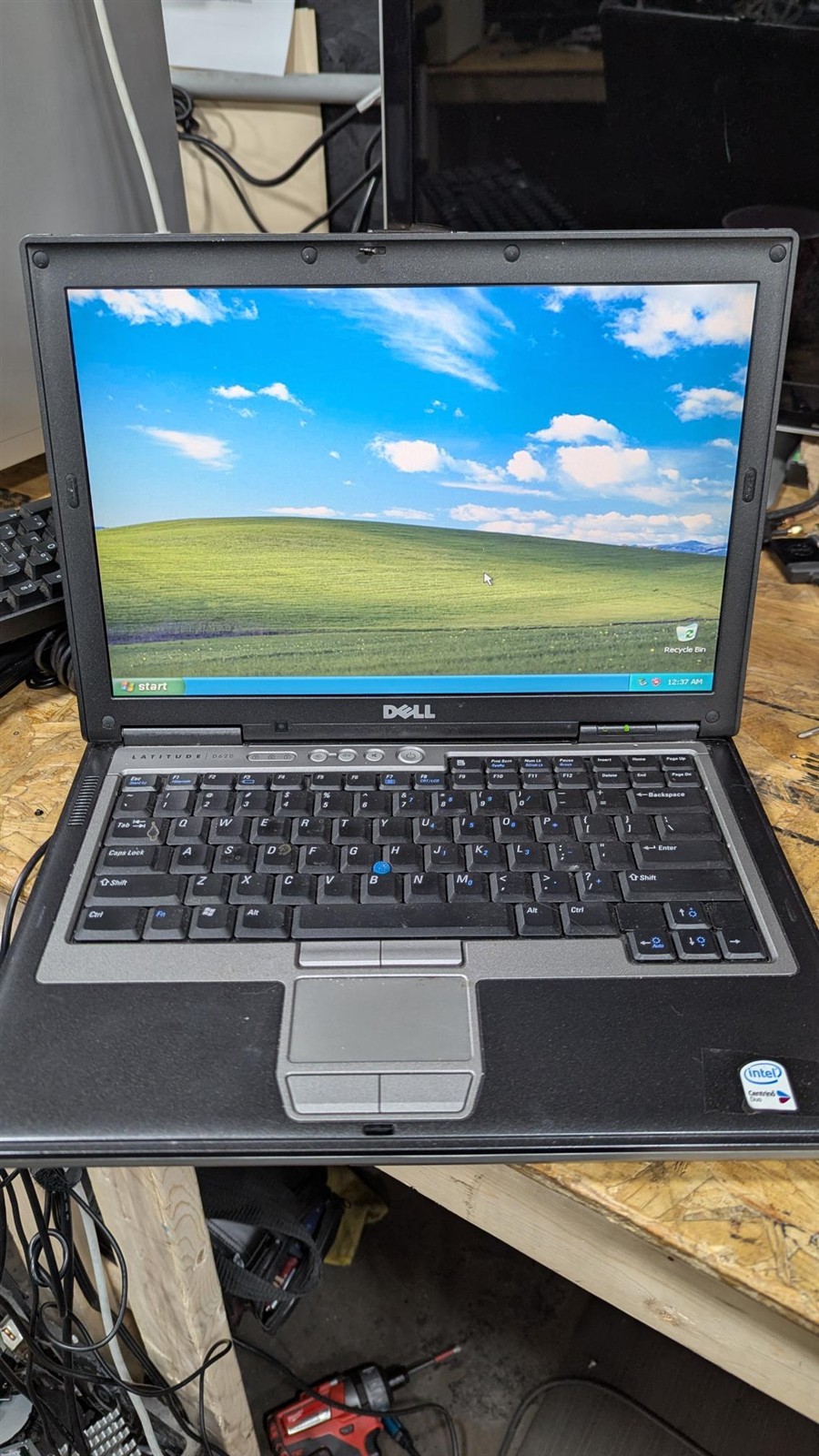 Dell Latitude D620 14″ Core 2 Duo 60GB SSD 3GB RAM Win XP