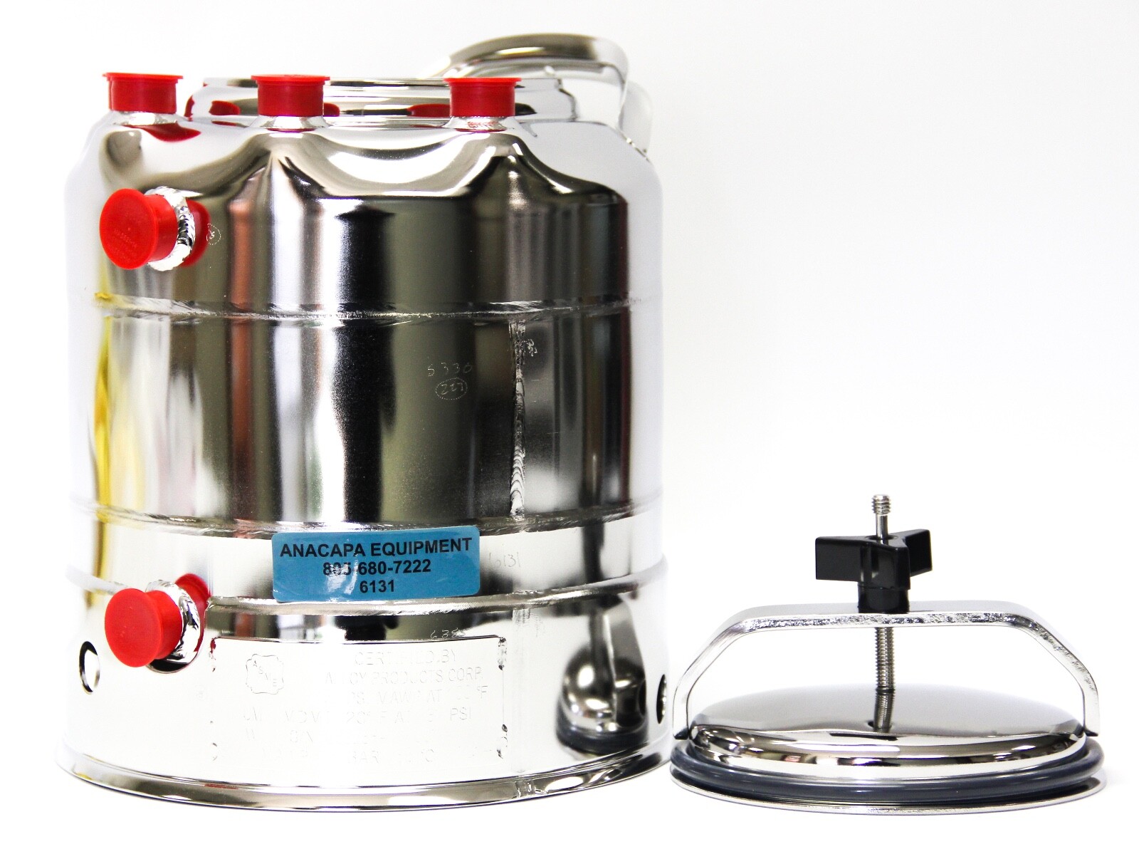 Alloy Products C530-4596-00 Stainless Steel 2 Gallon General Vessel NEW (6131)