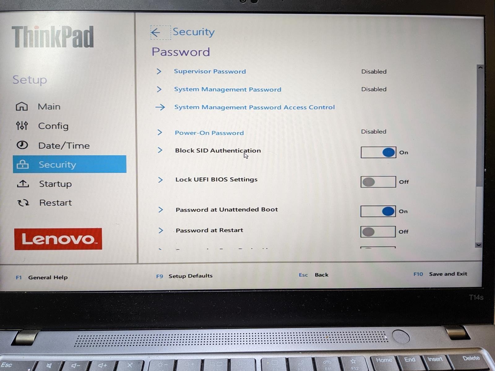 LENOVO THINKPAD T14S GEN2 RYZEN 7 PRO 5850U @ 1.9GHz, 16GB RAM, NO HDD/OS