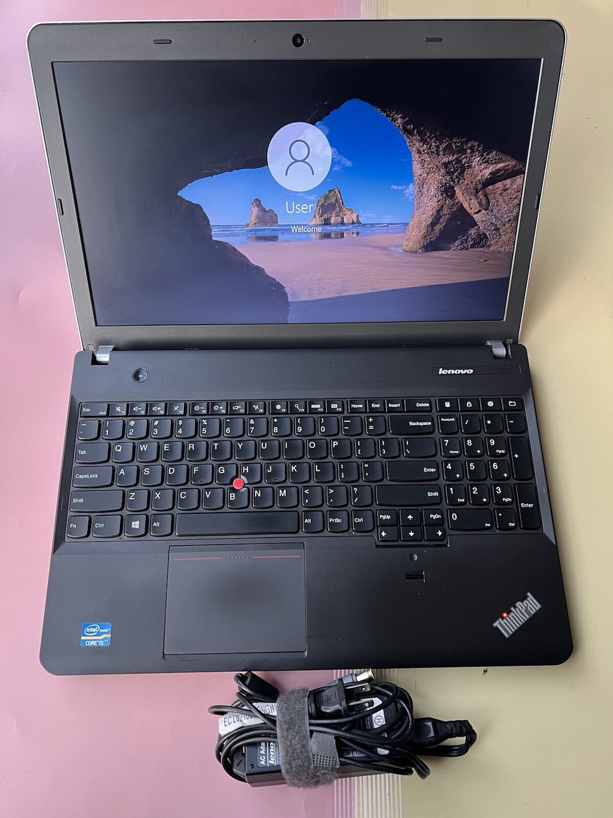 LENOVO ThinkPad E531 15.6” Core i5-3230M 2.60GHz 8GB RAM 500GB HDD HDMI WEBCAM
