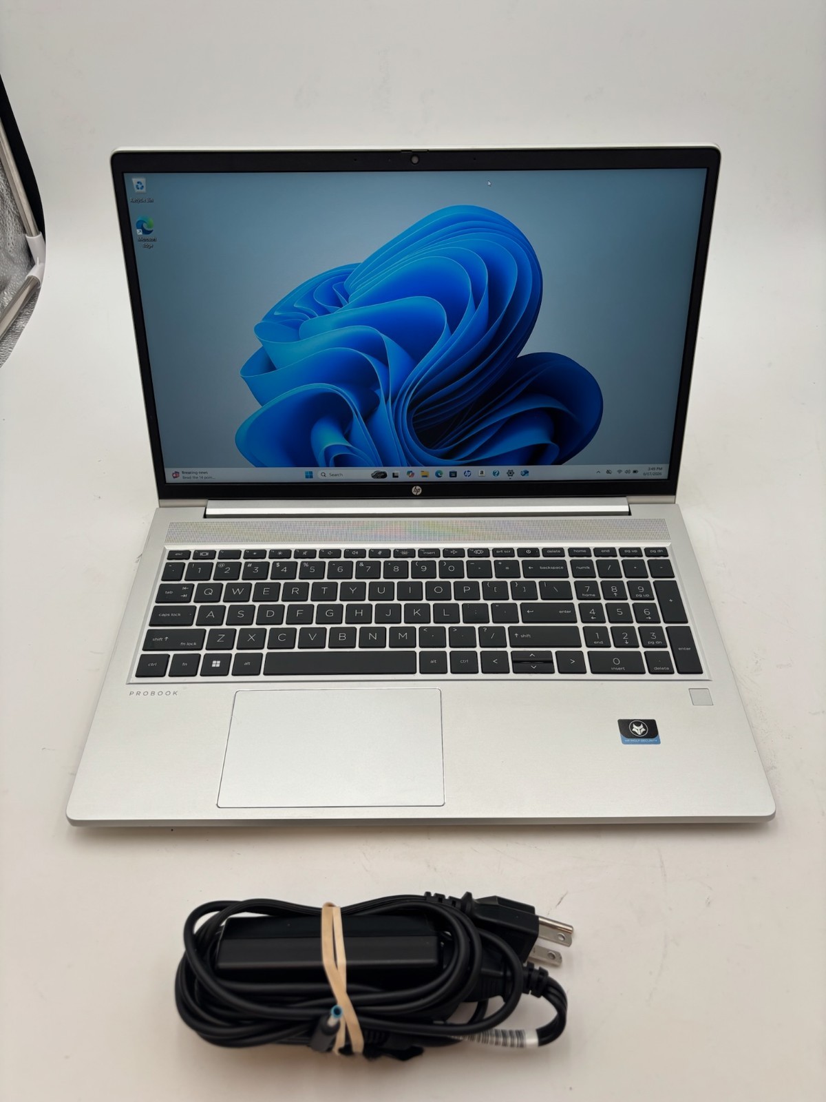 HP ProBook 455 G10 15.6″ 256 GB SSD 8 GB RAM Ryzen 5 7530U Windows 11 Pro