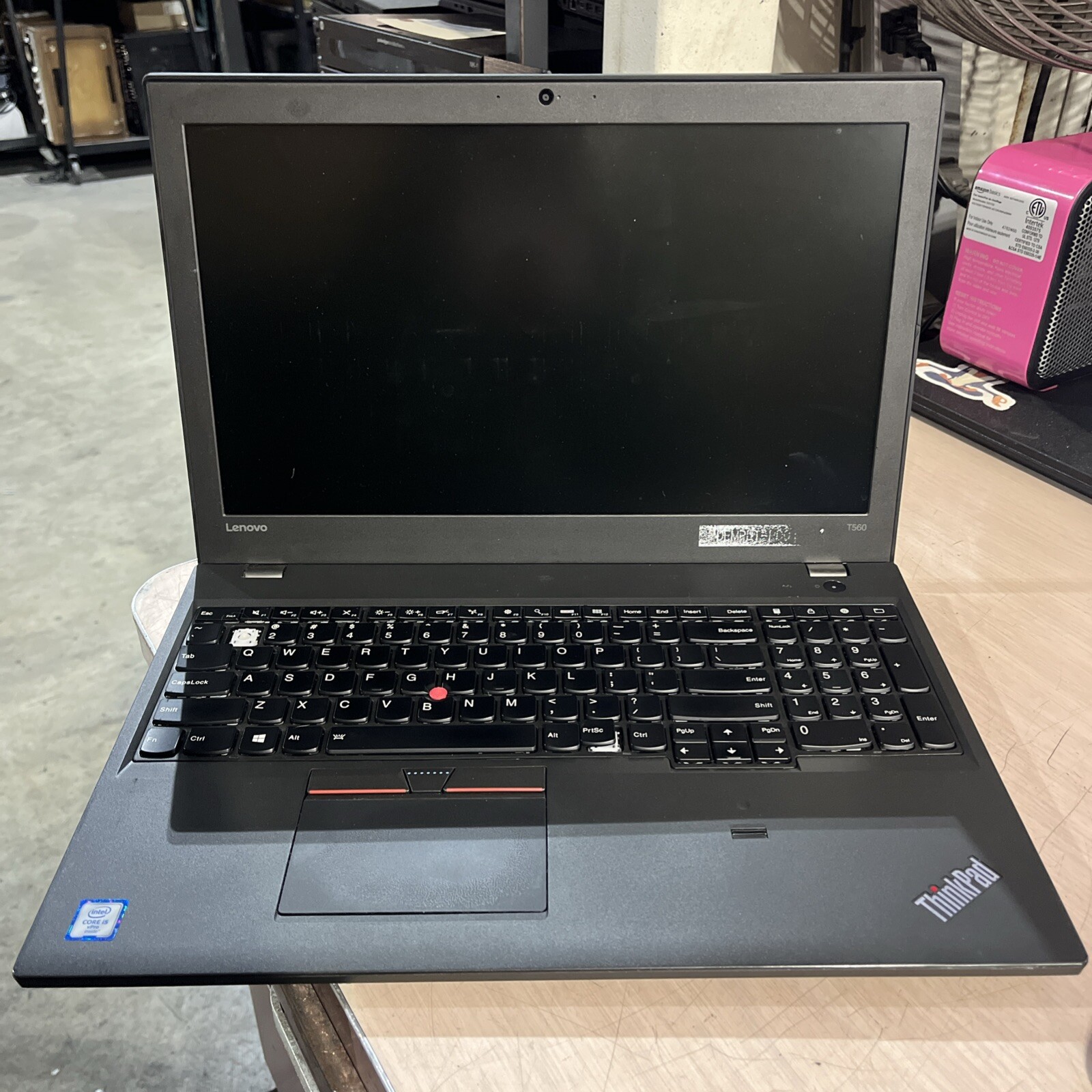LENOVO THINKPAD T560 INTEL CORE I5-6300U 2.40GHZ 4GB RAM NO HD ,