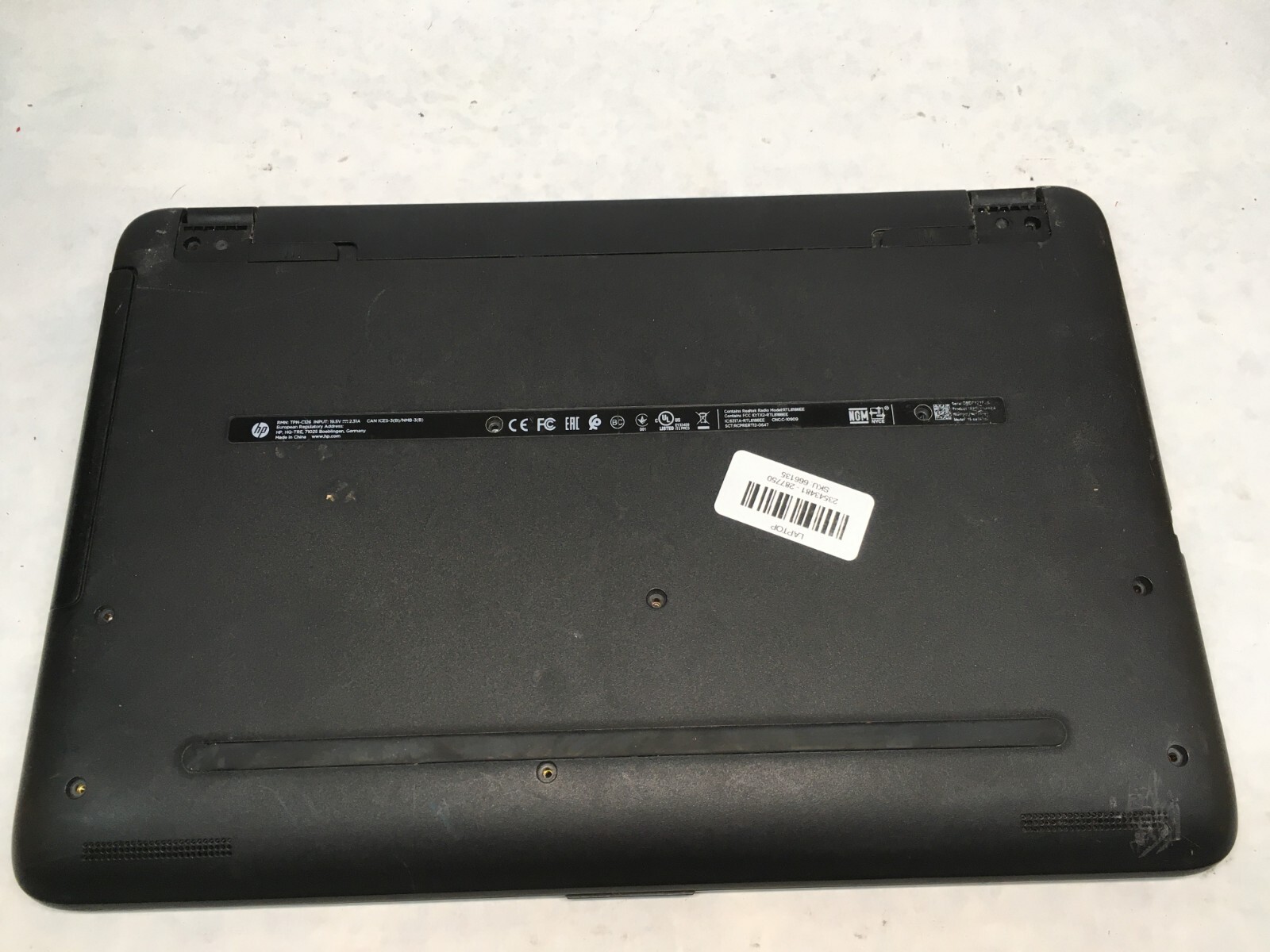 HP Notebook 15-ba061d Laptop 15″ AMD Quad-Core A12-9700P READ DESCRIPTION -AA
