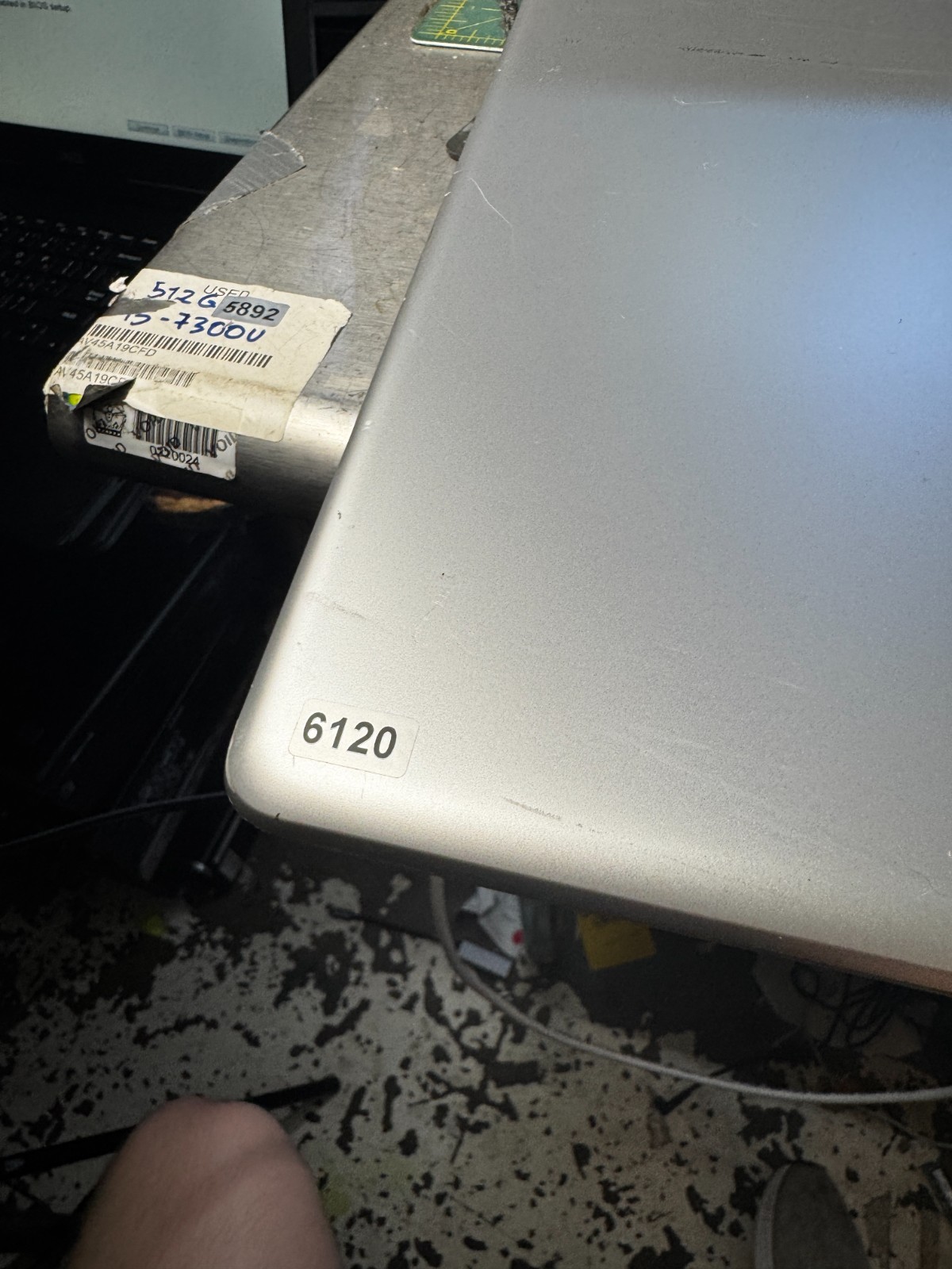 HP 17-by1061st Core I3-8145U 256GB SSD 8GB RAM WIFI/BT Laptop # 6120
