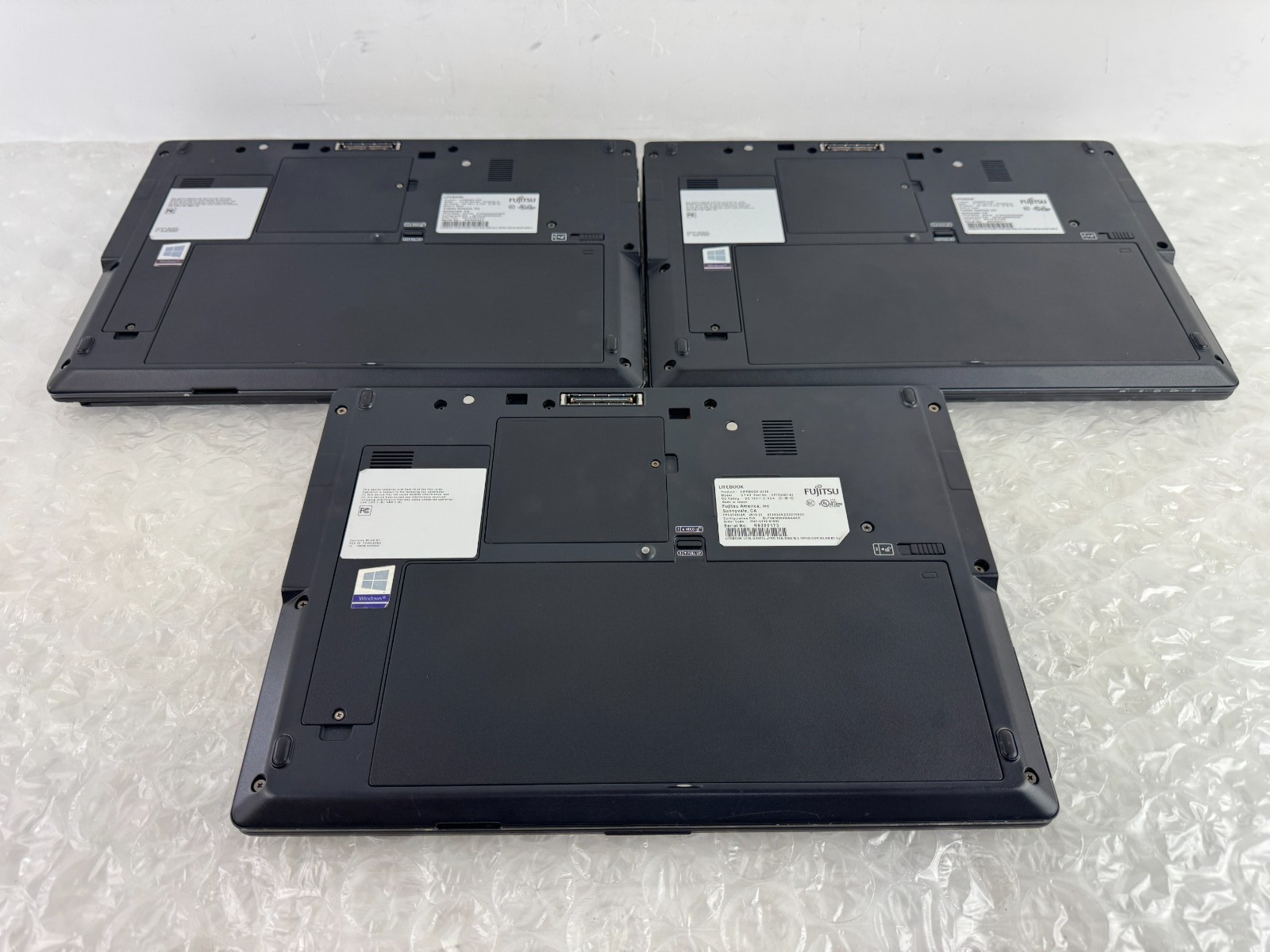 Lot 3 Fujitsu LifeBook U748 i5-8350U 8GB No SSD/OS/AC Laptops