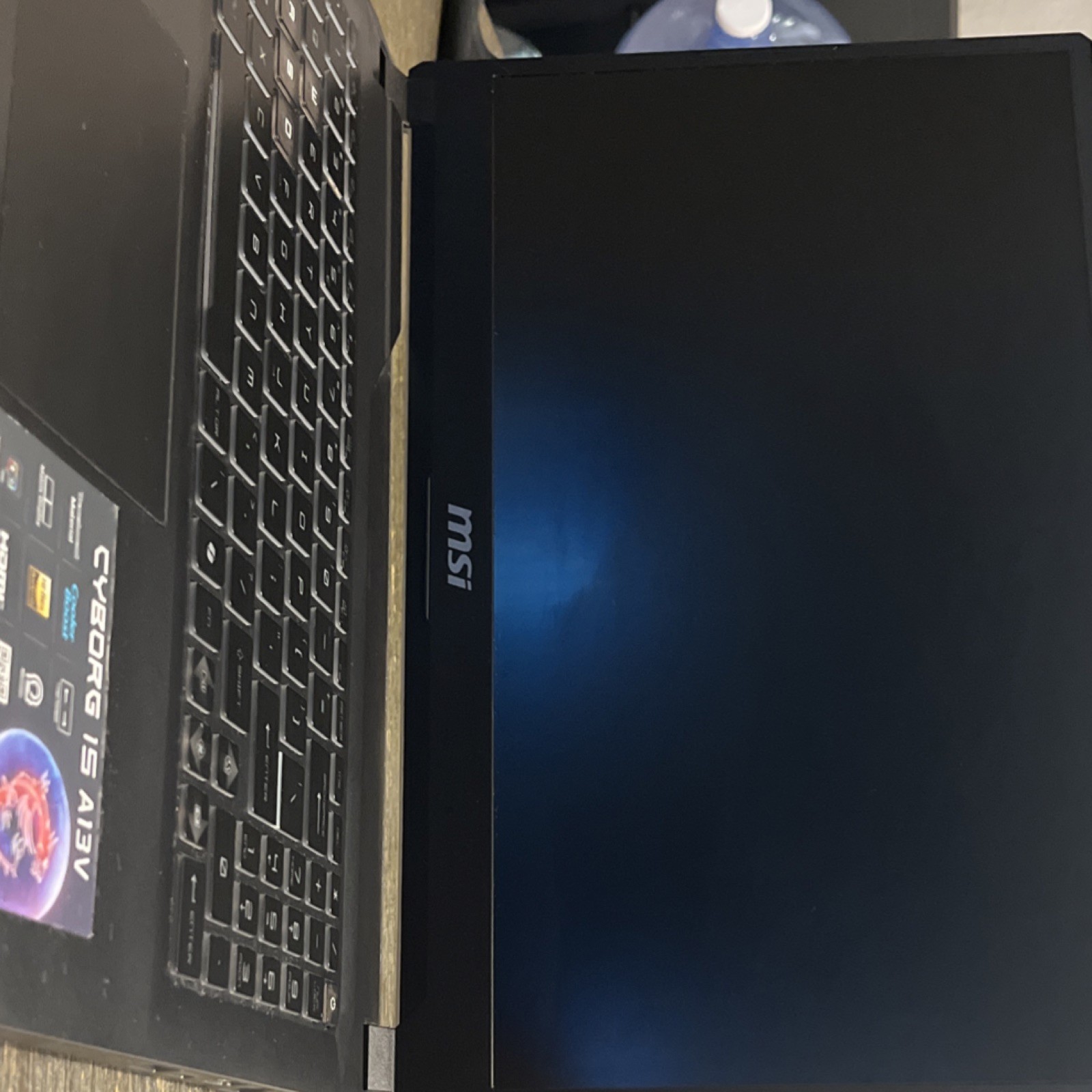 MSI Cyborg 15 A13V Gaming Laptop Intel Core i7 RTX 4050 15.6″ 500GB SSD Win11