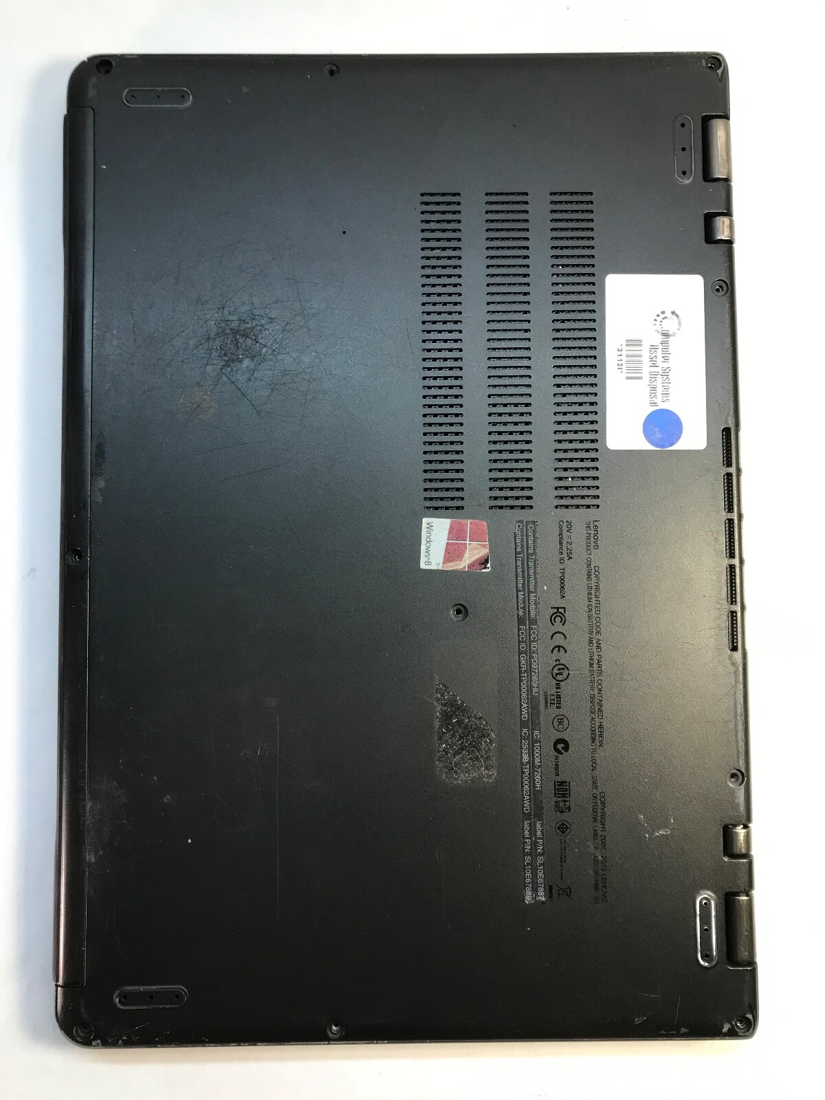 Lenovo ThinkPad Yoga 12.5″ Laptop Intel Core i5-4300U-BOOTS TO BIOS – MZ