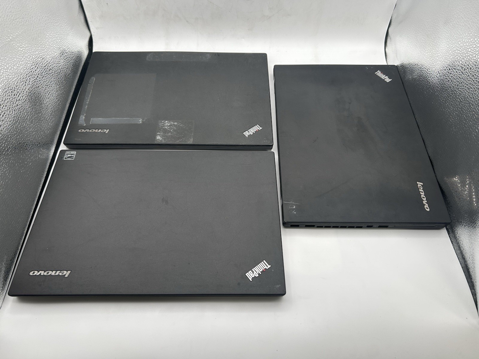 Lot of 3 Lenovo ThinkPad T440/T450 No Battery No AC 5-20-1